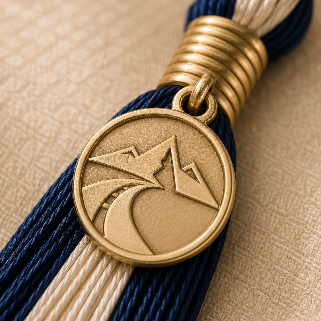 Signet charm detail