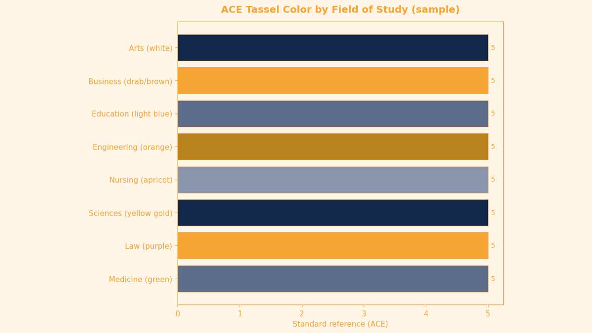 Graduation Tassel Color Meanings by Field of Study — featured image