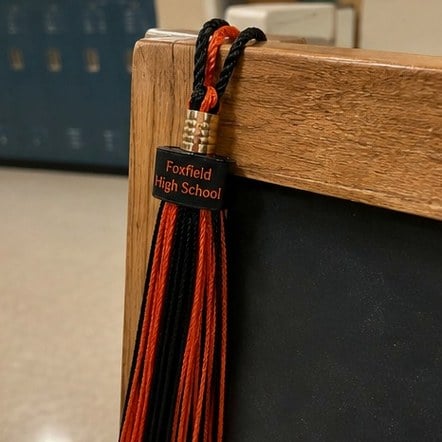 Graduation tassels with logo printing